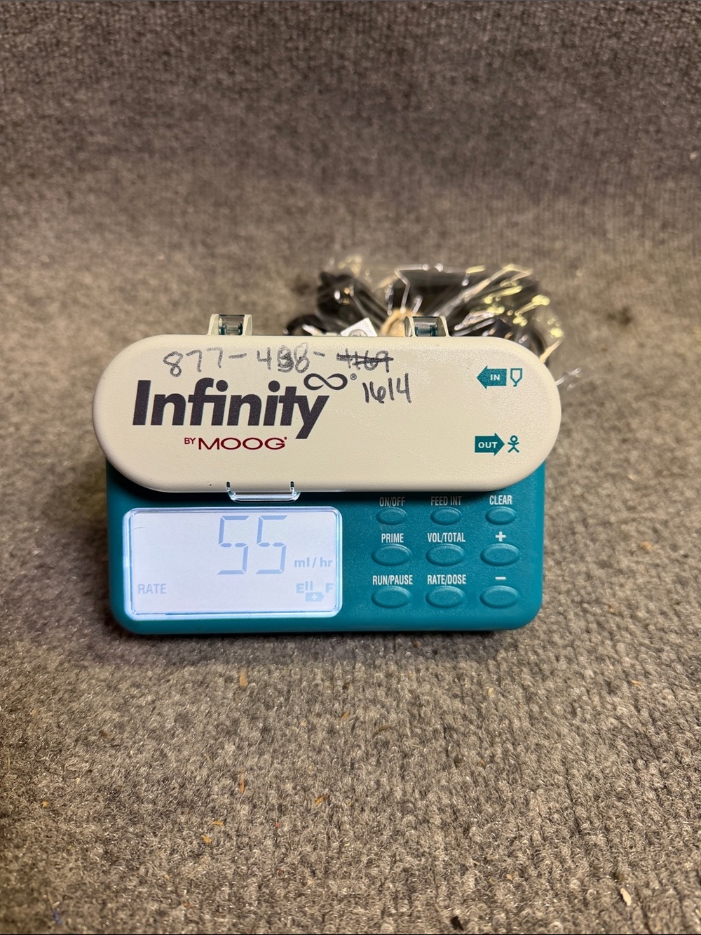 Moog Infinity Feeding Pump